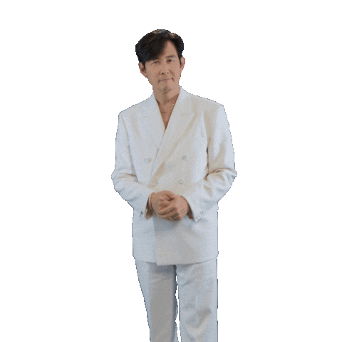 Lee Jung-Jae Smile Sticker by NETFLIX