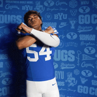 Byu Football Go Cougs GIF by BYU Cougars