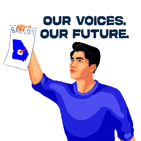 Voting Election Day Sticker by #GoVote