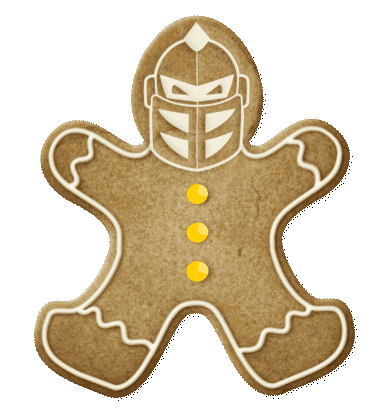 gingerbread man cookies Sticker by UCF