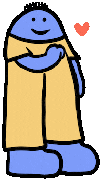 In Love Hearts Sticker by Ruppert Tellac