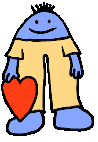 Heart Smile Sticker by Ruppert Tellac