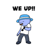 Lets Go Dancing Sticker by Kwantel