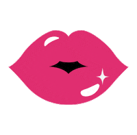 RevlonSA makeup sparkle lips kisses Sticker
