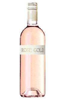 RoseGoldWine wine rose drinks dallas Sticker
