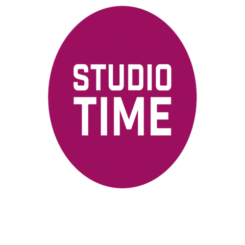 Time Studiotime Sticker by Three Pod Studio with Reka Csulak