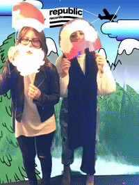 framebeta GIF by Republic Records Holiday Party GIFs