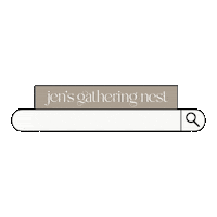 jensgatheringnest jgn jensgatheringnest Sticker