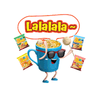 La Yes Sticker by Wings Corporation