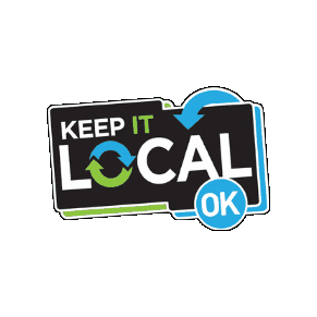 keepitlocalok giphygifmaker Sticker