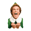Buddy The Elf Yes Sticker by imoji