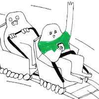 Rollercoaster Aokbremen Sticker by AOK Bremen/Bremerhaven