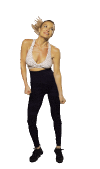 fitness happy dance Sticker by Tracy Anderson