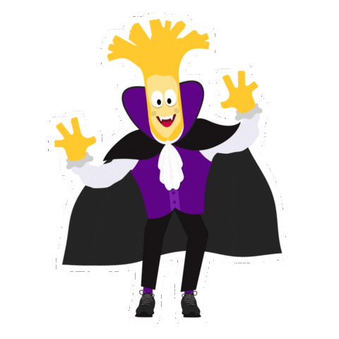 Halloween Cheese Sticker by Strings & Things