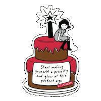 Happy Birthday Sticker by Clarins