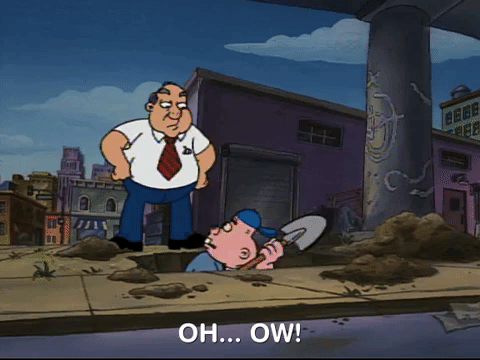 hey arnold nicksplat GIF