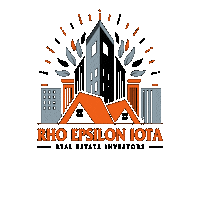 rhoepsiloniota rei rho real estate professionals fraternity life Sticker