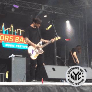 rock on nothing GIF by GOVBALL NYC