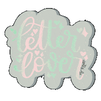 Lettering Sticker
