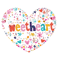 Love You Heart Sticker