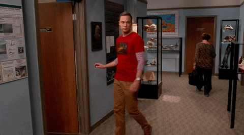 sneaking around the big bang theory GIF by CBS