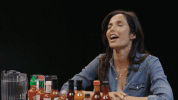 padma lakshmi hot ones GIF by First We Feast: Hot Ones