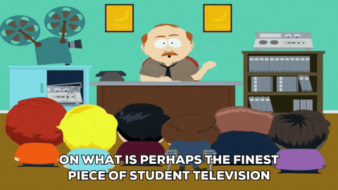 students listening GIF by South Park 