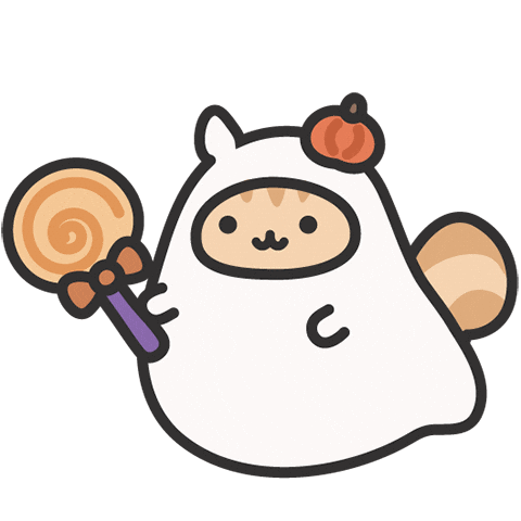 Halloween Ghost Sticker