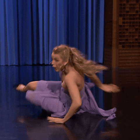 Jimmy Fallon Dancing GIF by blakelivelyfan