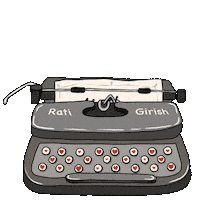 Heart Paper Sticker by Ogin Nayam