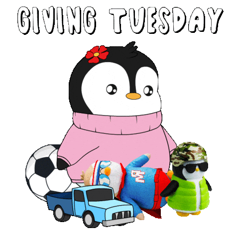 Gift Giving Sticker by Pudgy Penguins