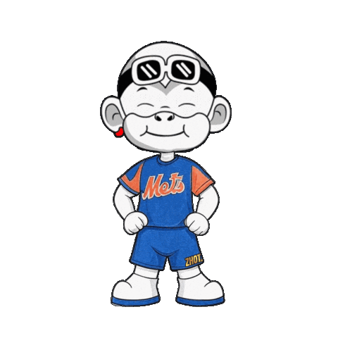 New York Mets Love Sticker by Zhot