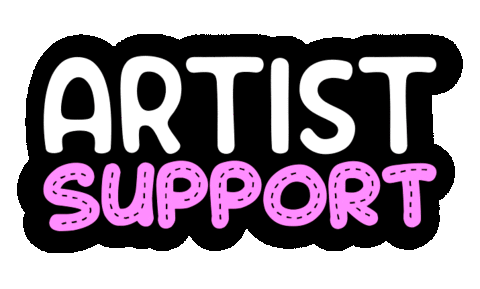 Artist Text Sticker by RARO