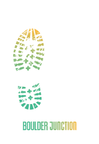 Walking Hiking Sticker by Boulder Junction