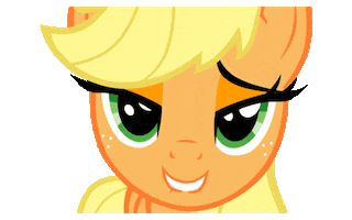 my little pony applejack STICKER