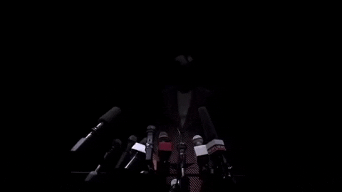 i'm not running GIF by National Theatre