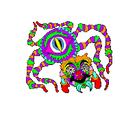 Pop Art Halloween Sticker