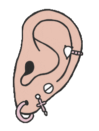 Evil Eye Heart Sticker by The Sis Kiss