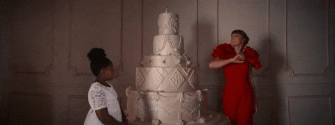 Wedding Cake Eating GIF by Taylor Swift