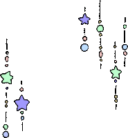 a54thw cq2024 キラキラ星 starcurtain 星のカテン Sticker