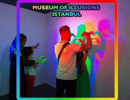 MOI_Istanbul illüzyonmüzesi museumofillusionsistanbul renkodası renkillüzyonu GIF