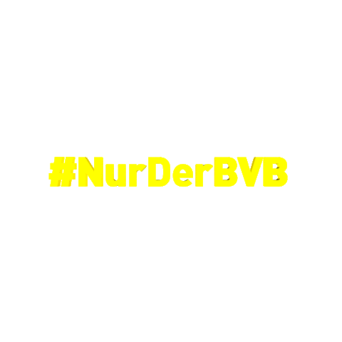 Nur Der Bvb Sticker by Borussia Dortmund