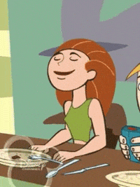 Kim Possible Hair Flip GIF