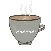 Saturday Morning Coffee Sticker by Nicole DiGi