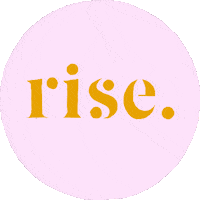 Rise Sticker by risebrunch