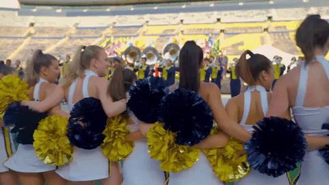 College Cheer GIF by University of Michigan