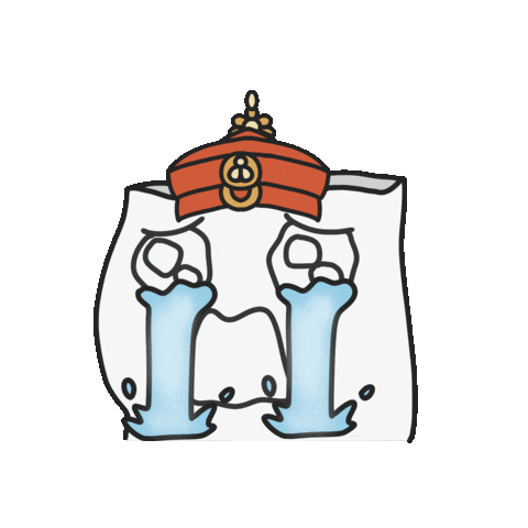 Sad Cry Sticker