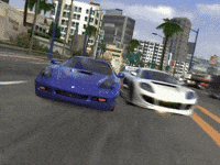 Racing Game Burnout GIF