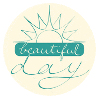 Happy Beautiful Day Sticker