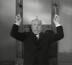 alfred hitchcock workout GIF